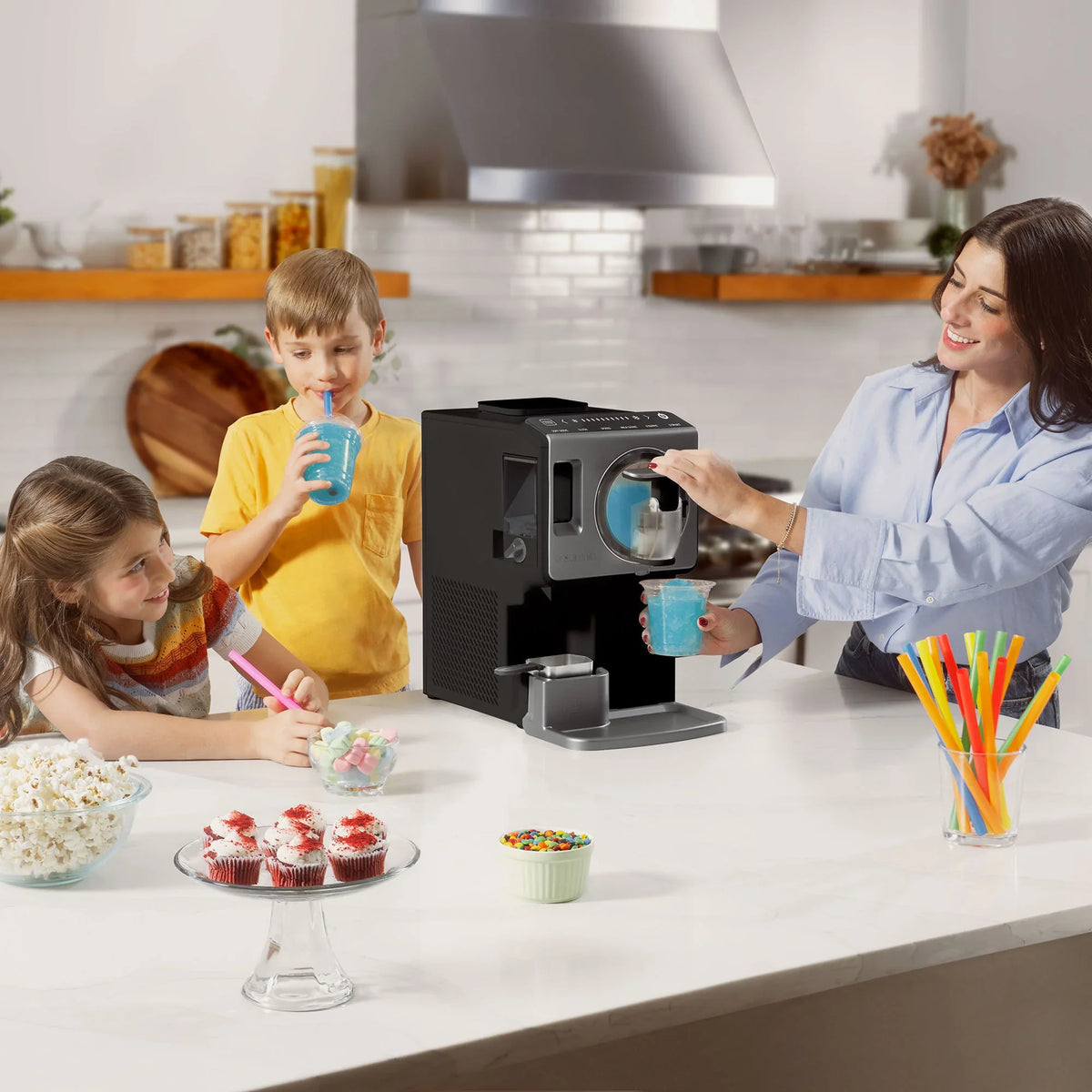 2026 NewGourmia 2 Quart Automatic Soft Serve Ice Cream and Frozen Drink Maker