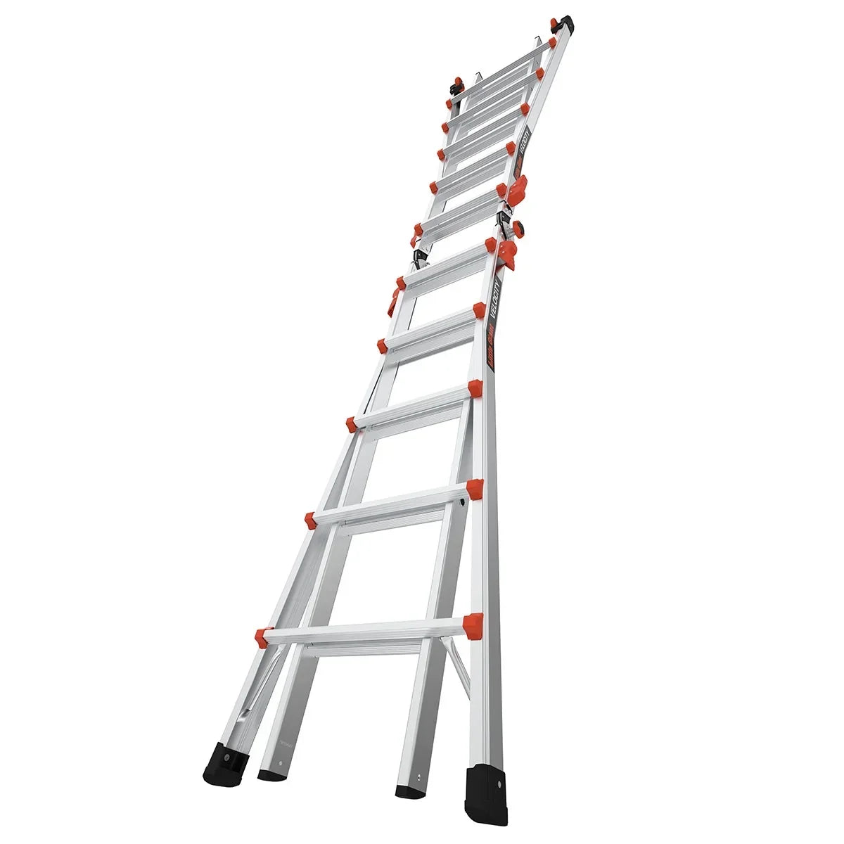 2026 NewLittle Giant Ladders Velocity 22-ft Multi-Position Ladder, Aluminum, 300 lb Capacity, Telescoping, A-Frame, Extension, with Wheels and Slip-Resistant Feet
