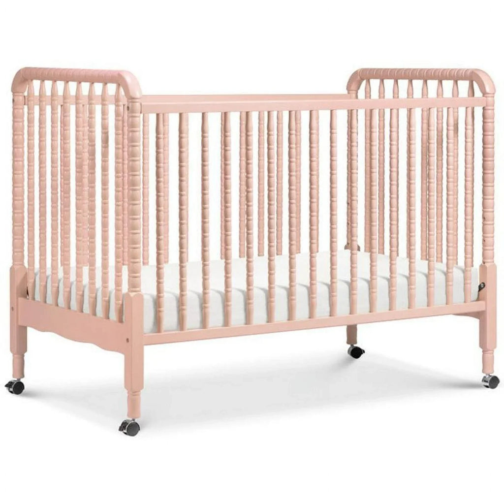 2026 NewDaVinci Jenny Lind 3-in-1 Convertible Crib in Pink Blush