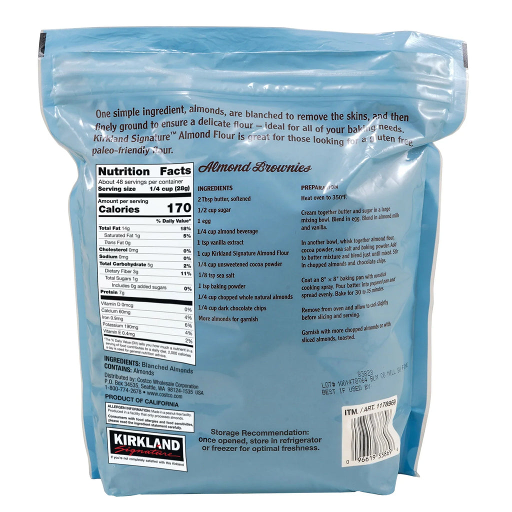 2026 NewKirkland Signature, Almond Flour, 3 lbs