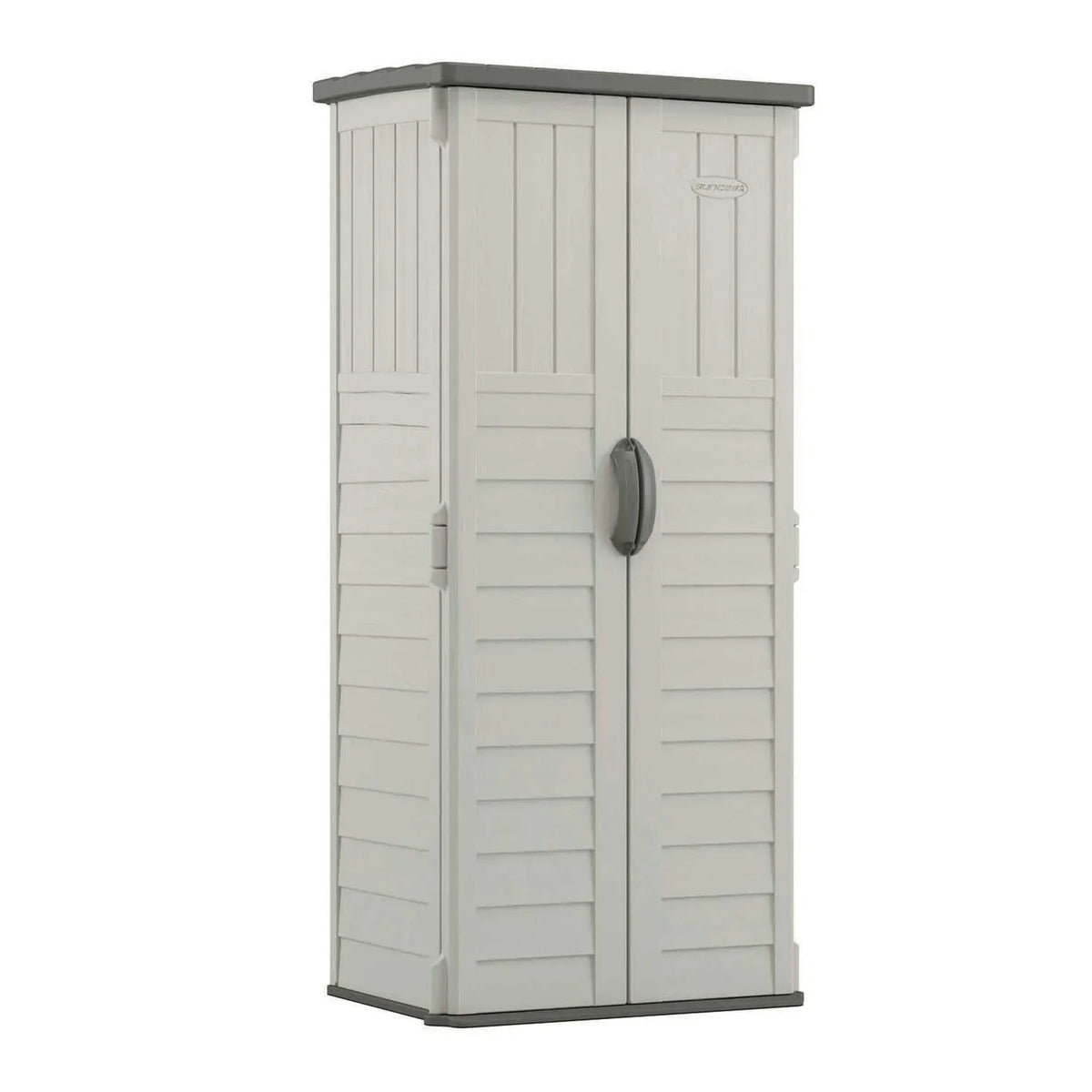 2026 NewSuncast BMS1250 Resin Vertical Storage Shed Building, 22 cubic feet