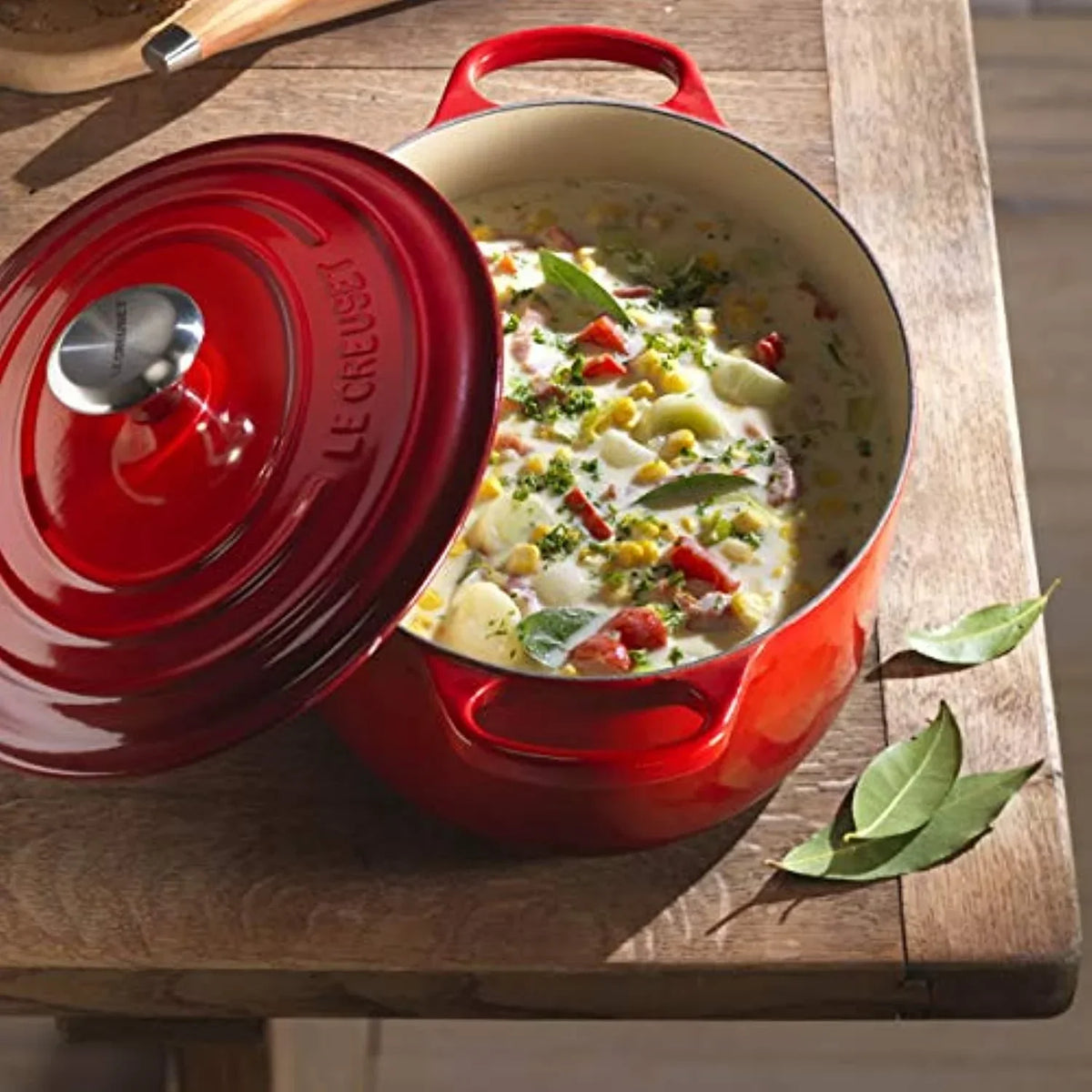 2026 NewLe Creuset Enameled Cast Iron Signature Oval Dutch Oven, 5 qt., Cerise