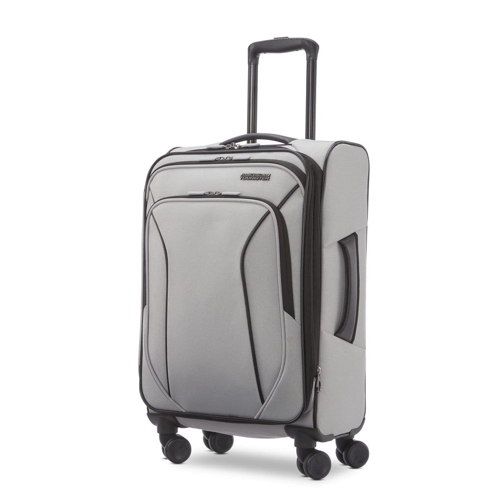 2026 NewAmerican Tourister X-Lite 3-Piece Luggage Set with Spinner Wheels - Light Grey