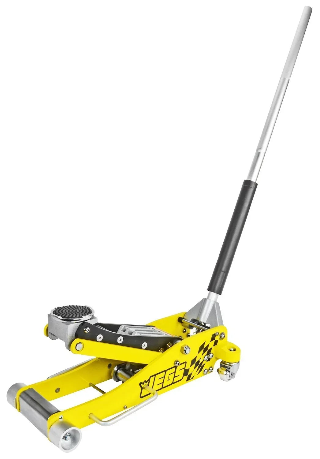 2026 NewJEGS 80077 Professional Low-Profile Aluminum Floor Jack 3-Ton Low-Profile: 3 1/2