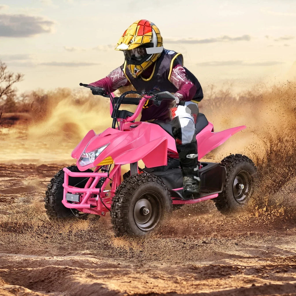 2026 NewAoemoe 500W Ride-On Racer �C 15mph Speed, 36V Battery, 45�C60 Min Play, Blue