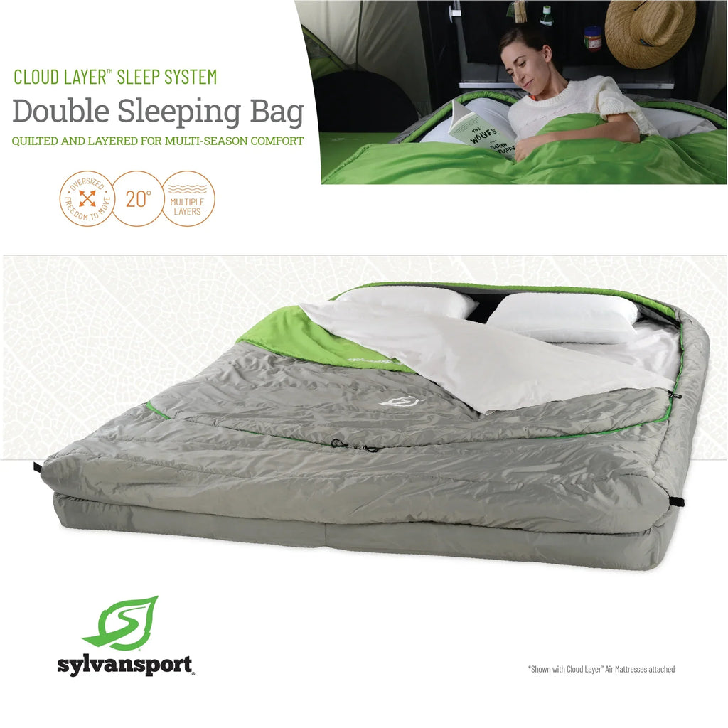 2026 NewSylvanSport Cloud Layer Double Sleeping Bag