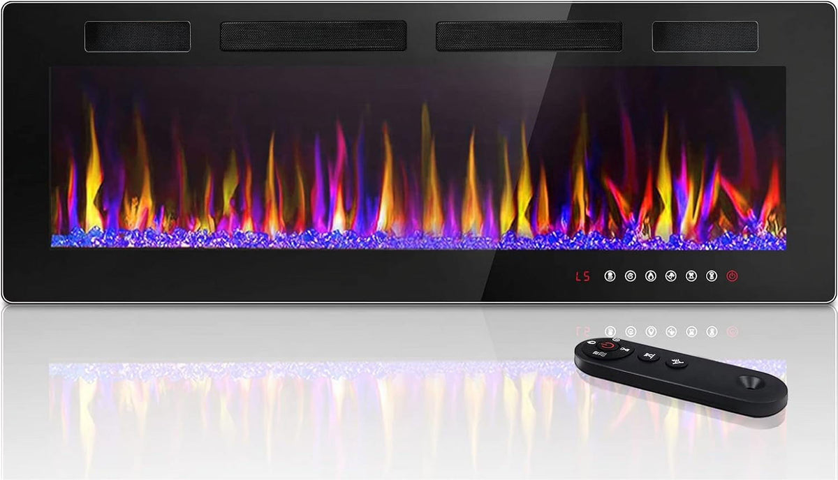 2026 NewVitesse Electric Fireplace 50 in 1500 W