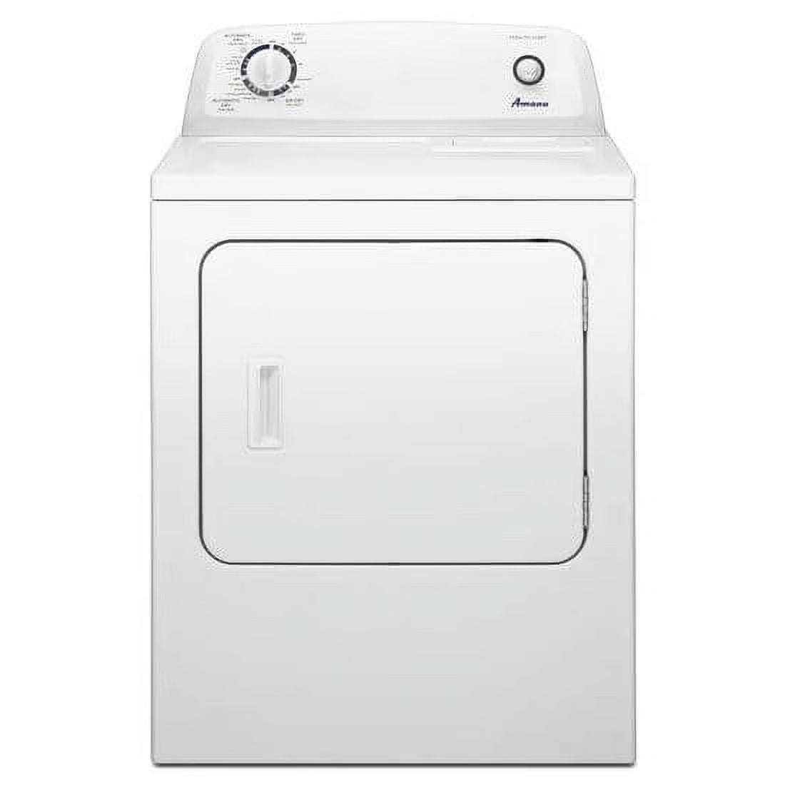 2026 NewAmana 6.5 cu ft 240 mV White Electric Automatic Dryer