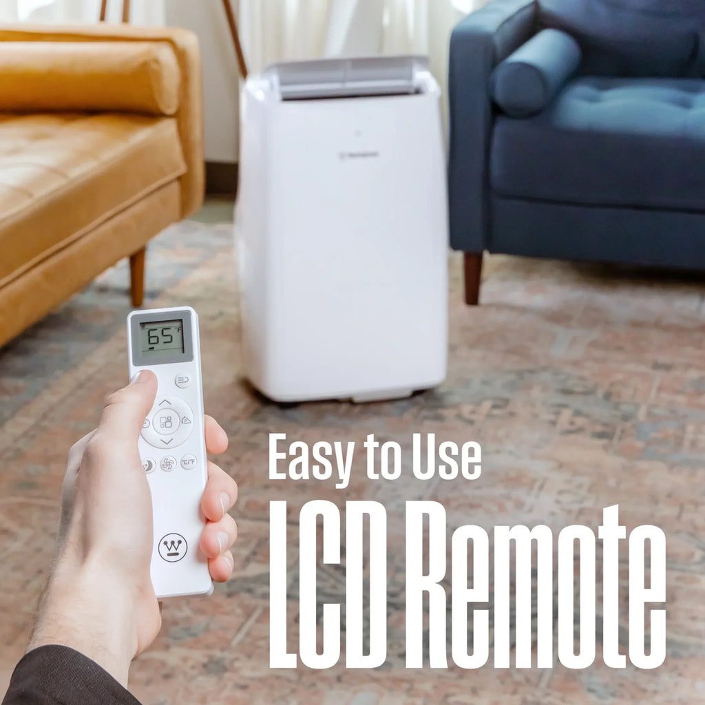 2026 NewWestinghouse 12,000 BTU Portable Air Conditioner & Dehumidifier with Remote & Smart App, up to 550 Sq Ft