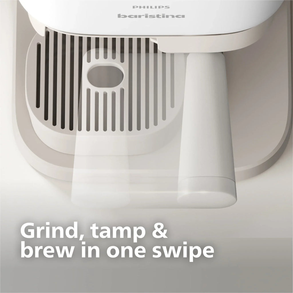 2026 NewPhilips Baristina Automatic Espresso Machine, Milky White