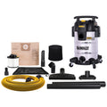 2026 NewDeWalt 8-Gallon 4 HP Stealthsonic Quiet Stainless Steel Wet Dry Vacuum