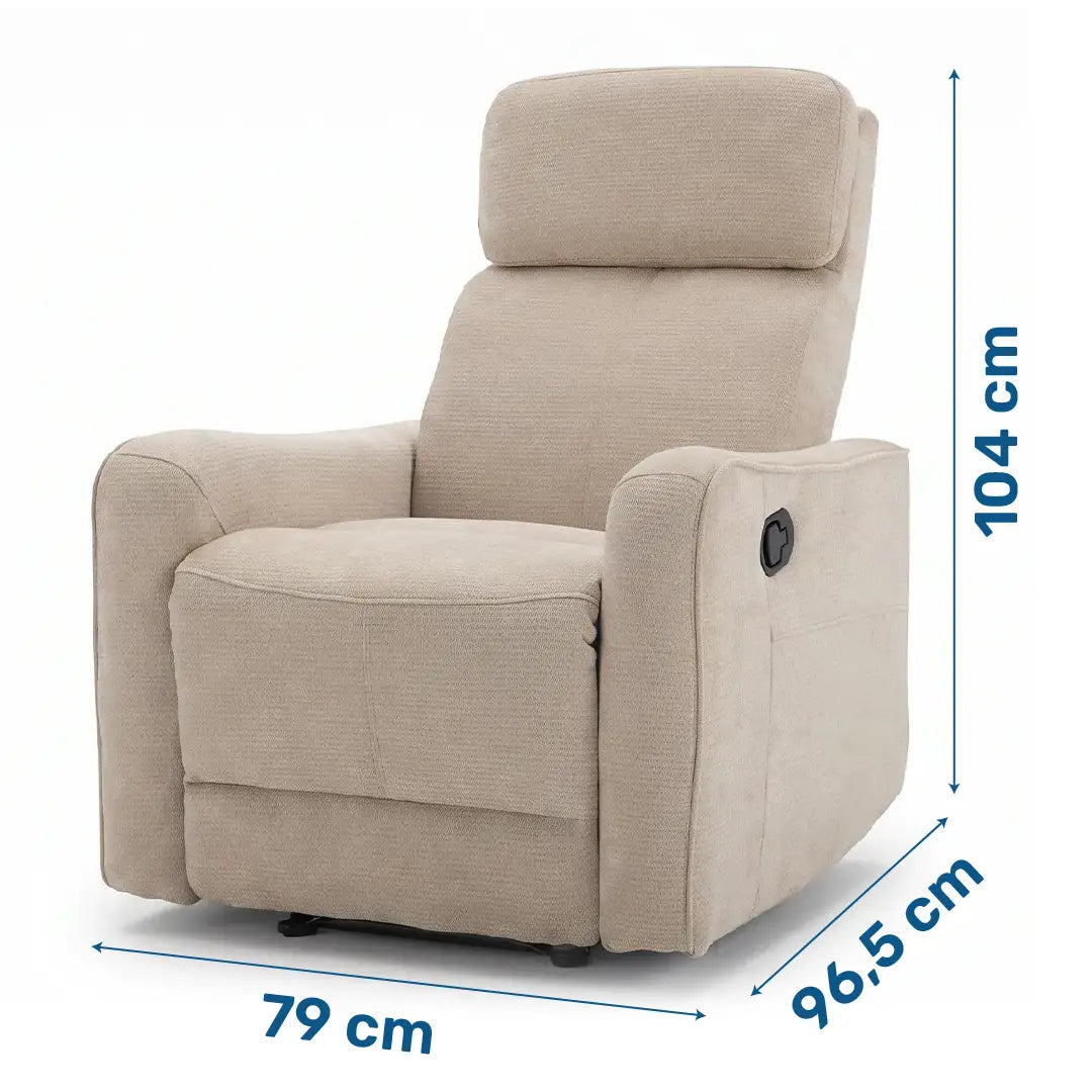 2026 Sillón Mecedora Lactancia con Reclinación