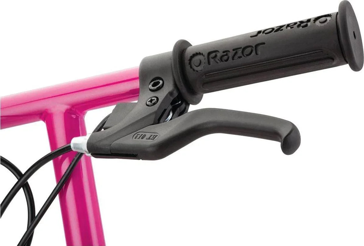 2026 NewRazor E100 Electric Scooter - Pink. Air-filled Front Tire. up to 10 mph. for Child Age 8+