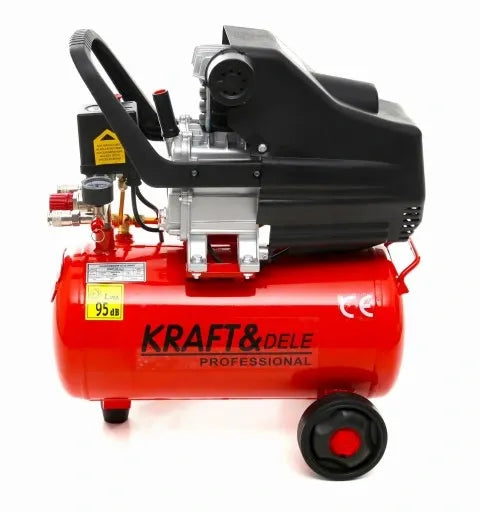 2026 KRAFT&DELE KD401 Compresor de aceite 50 L, 3,8 CV, 8 bar con kit neumático