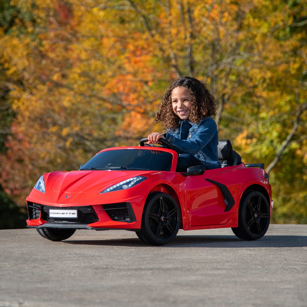 2026 New12V Huffy Corvette Stingray, Battery Powered Ride-On Car, Children Ages 3+, Sounds