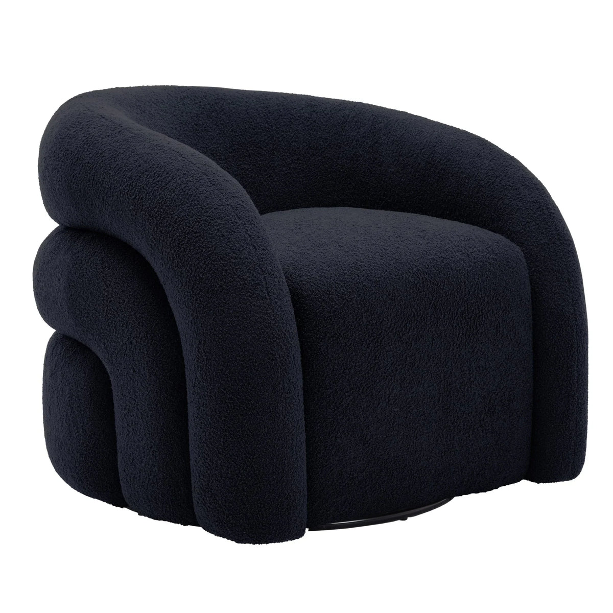 2026 New360" Swivel Accent Chair for Living Room, Boucle Barrel Armchair Single Sofa Chair Reading Chair, Sage Green