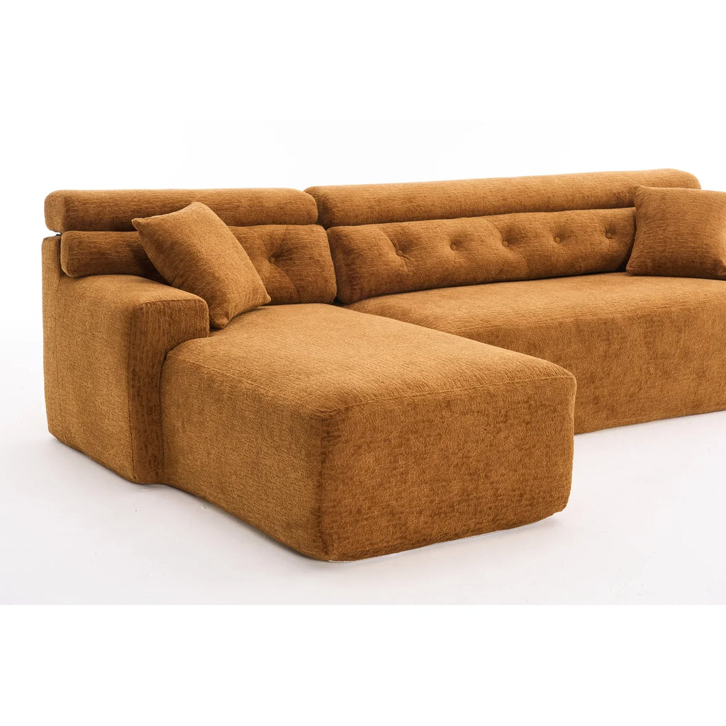 2026 New4 Compression, Antique Blue - Home Decor With Wider, Deep Seat & Elevated For Chic Living Couch Room Furniture Deeper Back Relax