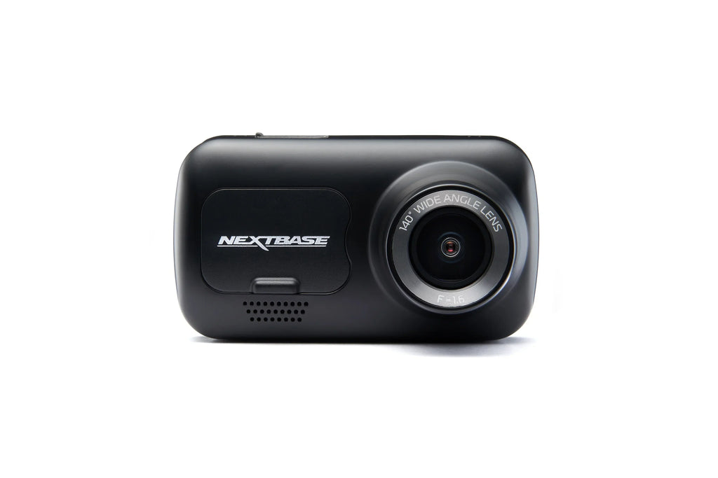 2026 NewNextbase 222X Compact Dual Dash Cam Front & Rear 2.5" HD IPS Screen, 1080p Full HD, 6 Layer Lens, Black, 0.17 lbs assembled.