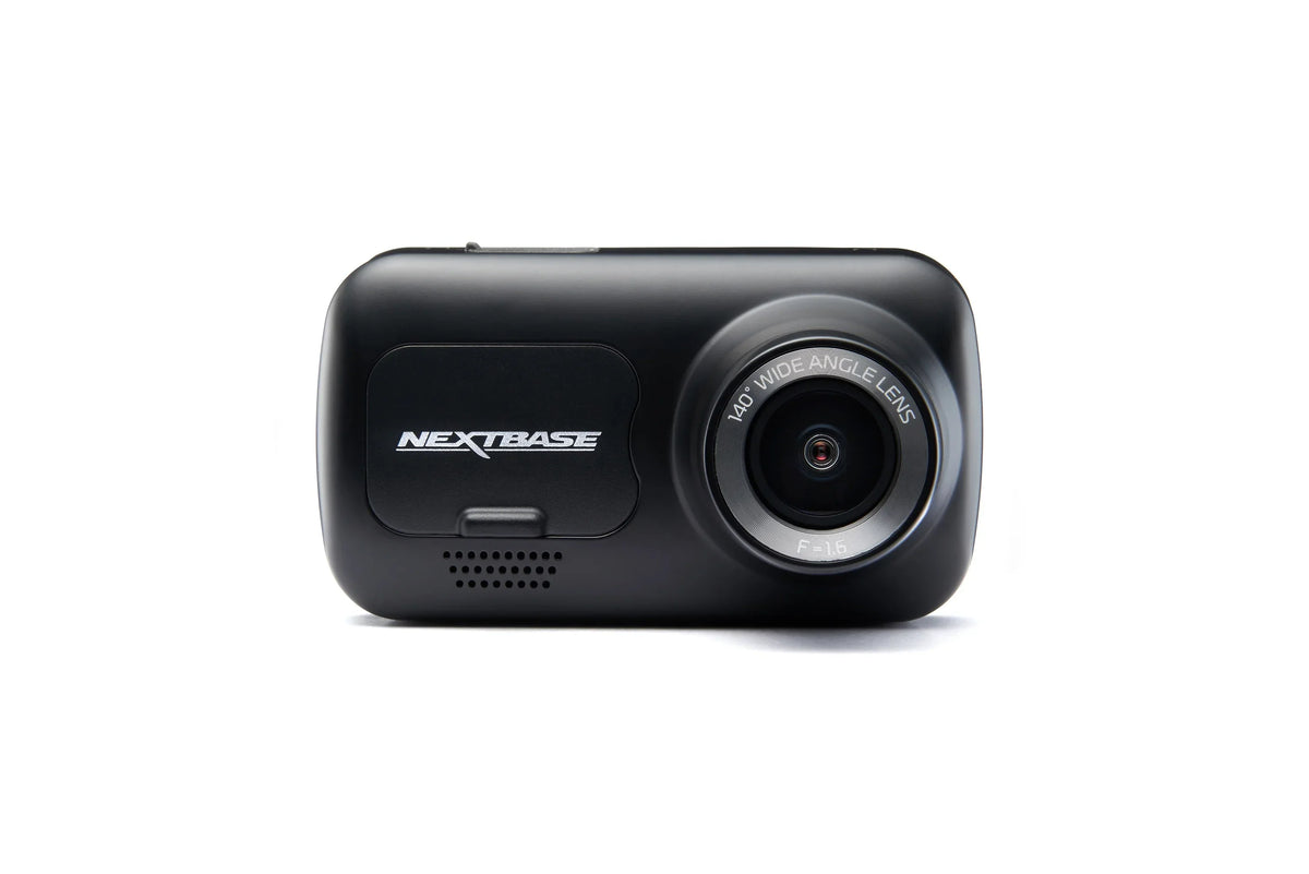 2026 NewNextbase 222X Compact Dual Dash Cam Front & Rear 2.5" HD IPS Screen, 1080p Full HD, 6 Layer Lens, Black, 0.17 lbs assembled.