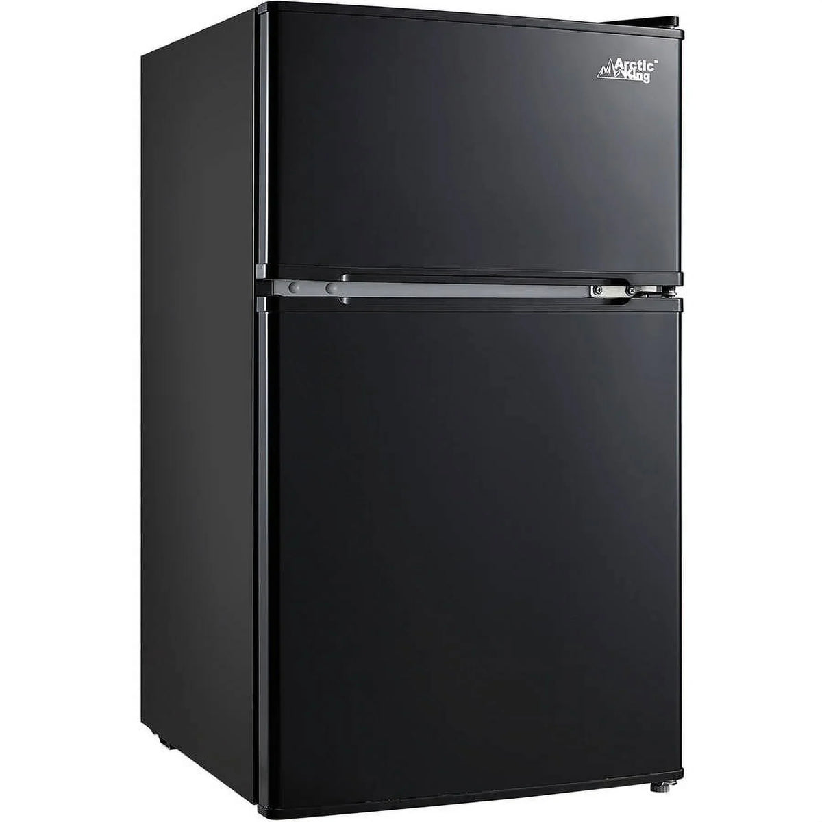 2026 NewArctic King 3.2 Cu ft Two Door Mini Fridge with Freezer, Stainless Steel, E-Star