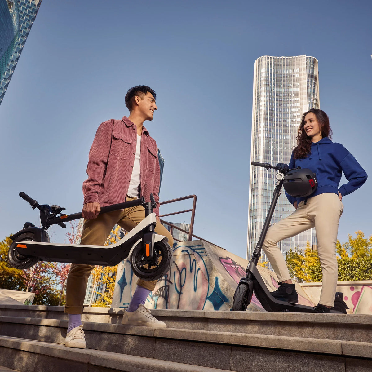 2026 NewNIU Kick Electric Scooter Adult KQi2 Pro, Foldable 25 Mile Range 17mph, Gray
