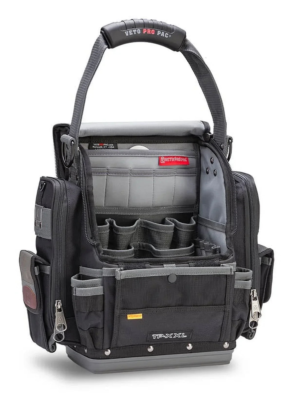 2026 NewVETO Padded Tool Bags, Polypropylene Plastic Black