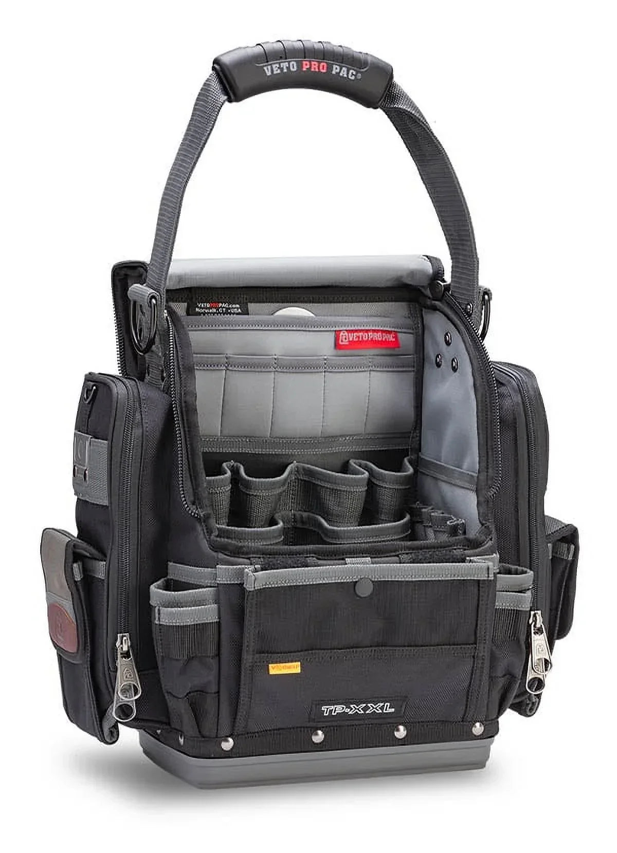 2026 NewVETO Padded Tool Bags, Polypropylene Plastic Black