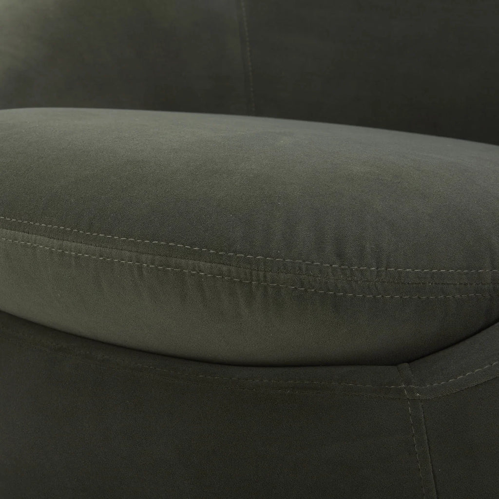 2026 NewBetter Homes & Gardens Mira Swivel Accent Chair, Cream Shearling