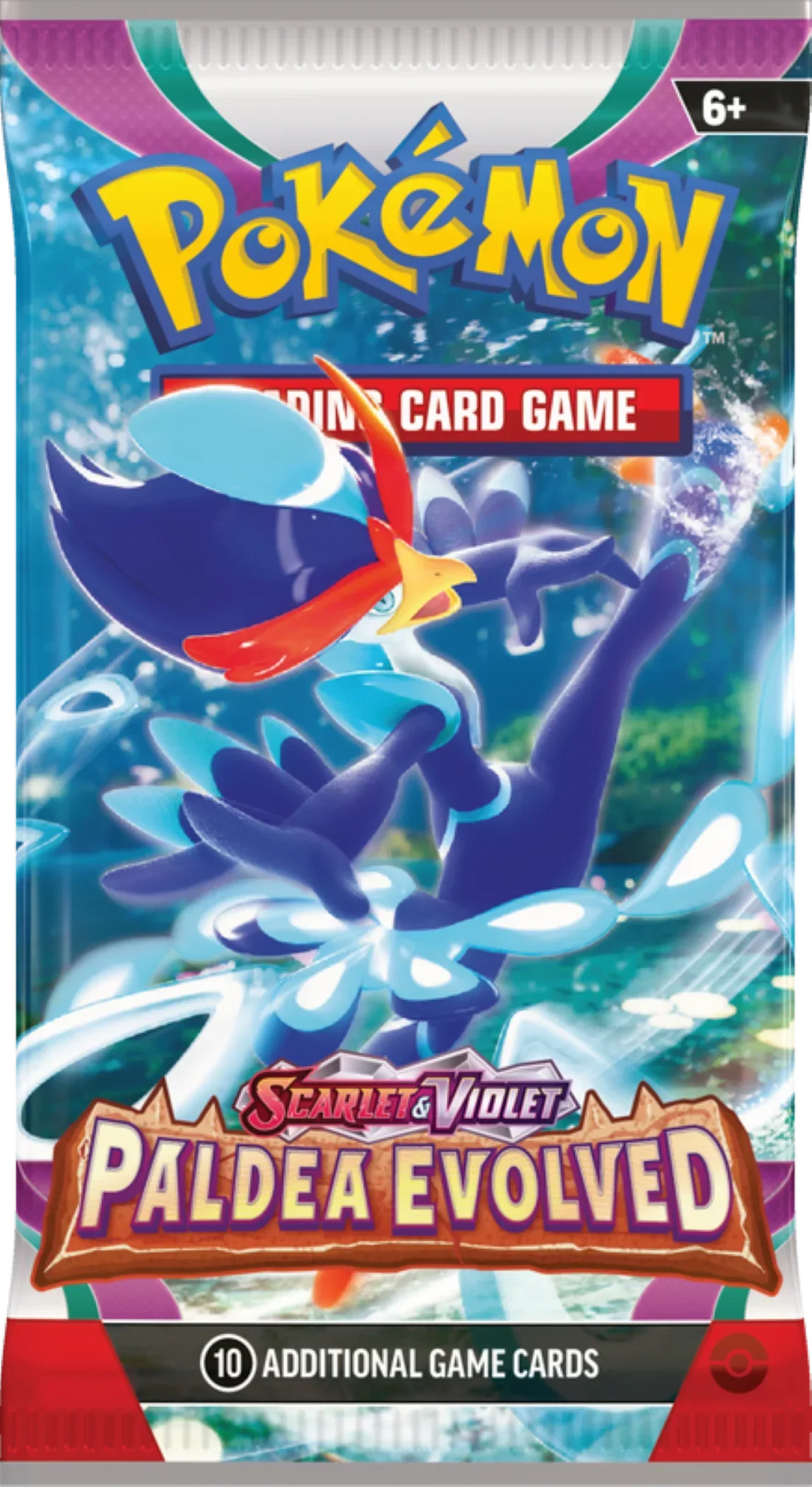 2026 NewPokemon Trading Card Game Scarlet & Violet 2 Paldea Evolved Booster Bundle 6 Booster Packs