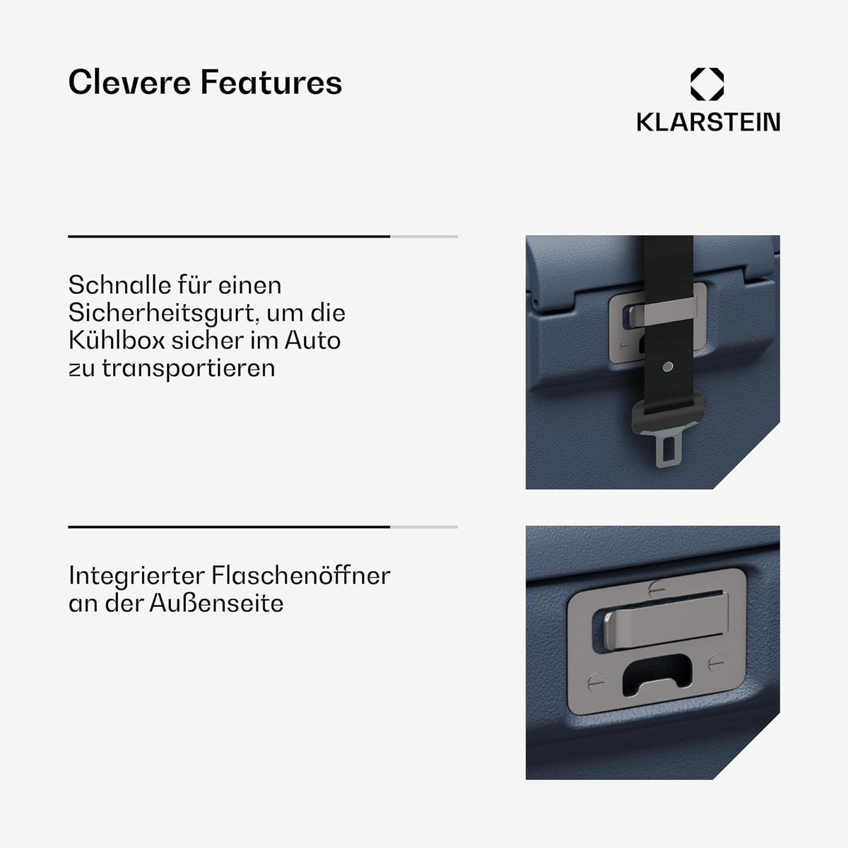 2026 Nevera portátil Klarstein SwiftFrost de 12 litros con compresor y compartimento congelador: nevera eléctrica portátil, pantalla LED, doble alimentación (12 V/230 V), de -20 °C a 20 °C, modos ECO y MAX, ideal para acampadas y coches.