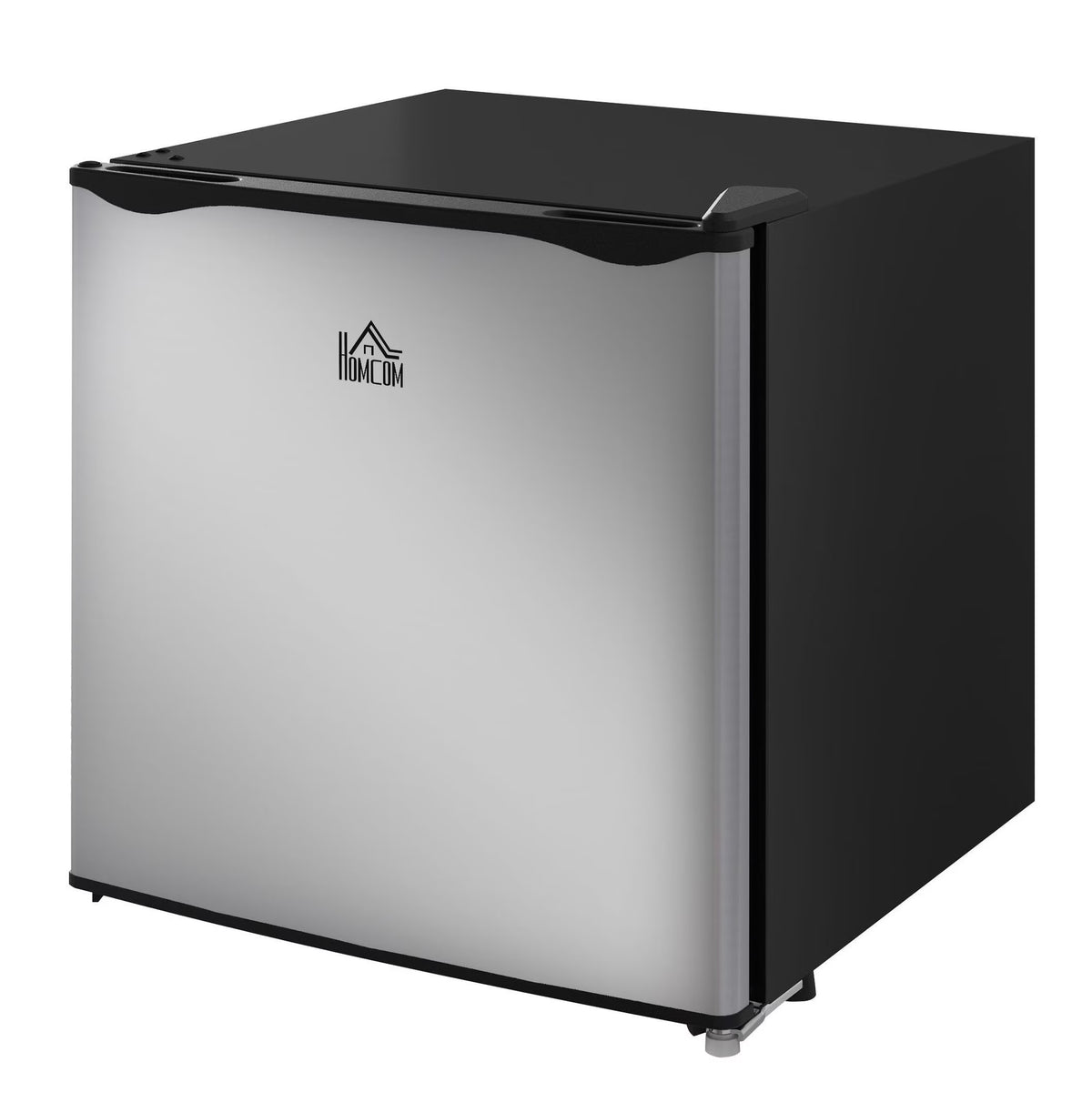 2026 NewMini Upright Freezer 1.1 Cu.Ft - Compact Silver Freezer, Removable Shelves, Low Noise, Adjustable Temperature - Ideal for Apartments, Dorms, Offices