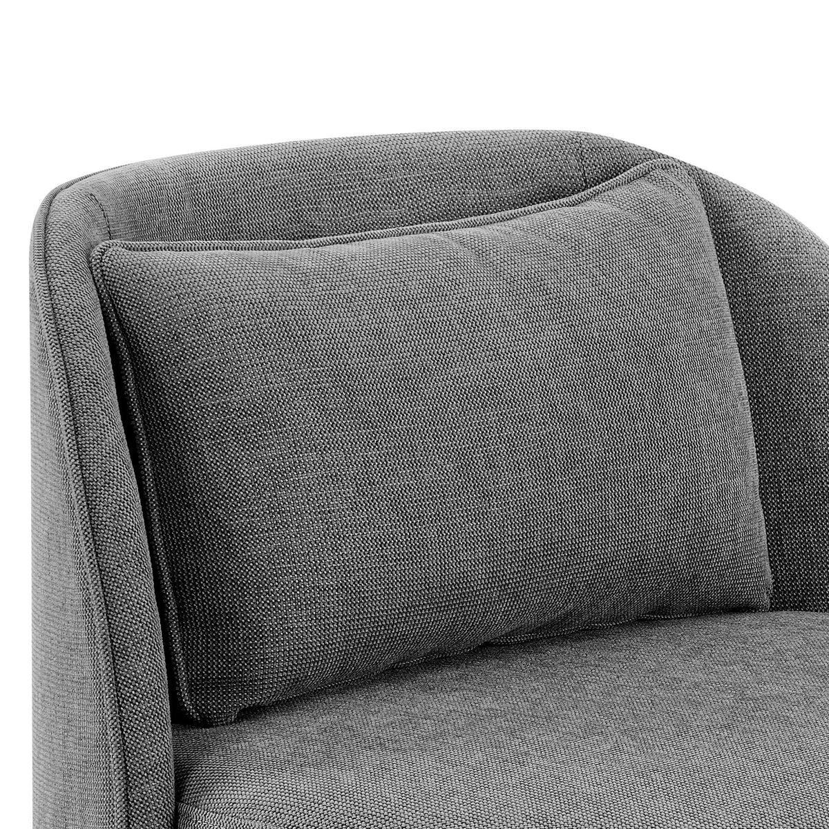 2026 NewBetter Homes & Gardens Juliet Modern Arch Swivel Accent Chair, Cream Boucle