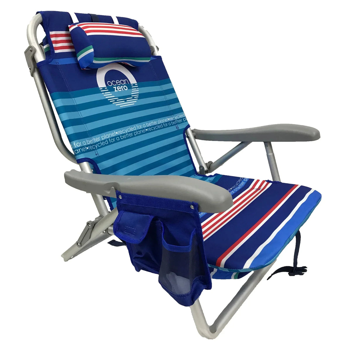 2026 New(2 pack) Ocean Zero Deluxe Backpack Chair Striped