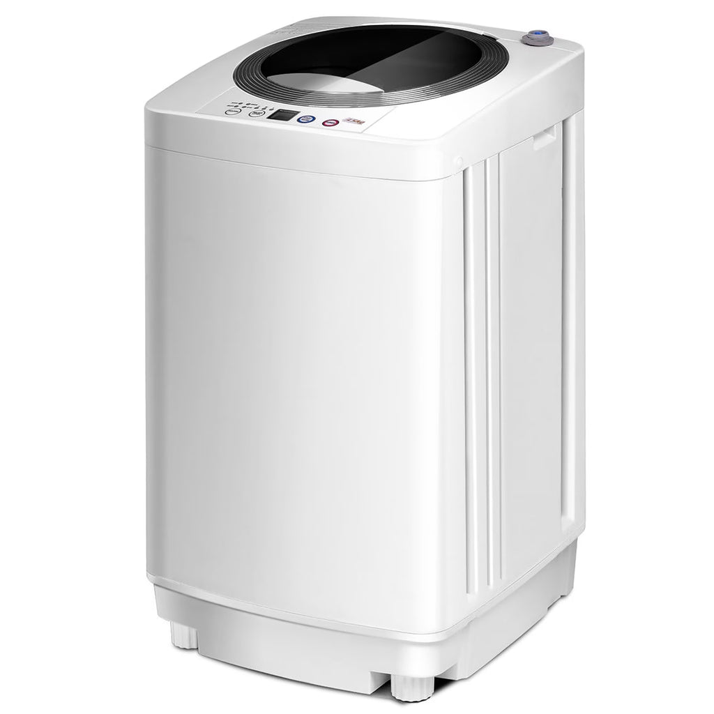 2026 NewCostway Full-Automatic Laundry Wash Machine Washer Spinner Drain Pump