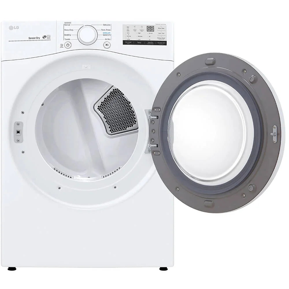 2026 NewLG DLE3400W 7.4 Cu. Ft. White Front Load Electric Dryer