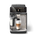 2026 NewPHILIPS Series 4400 Fully Automatic LatteGo Espresso Machine, SilentBrew Technology, Quick Start. Aromatic Coffee from Freshly Ground Beans, 12 Hot and Iced Drinks, Black Chrome (EP4447/90)