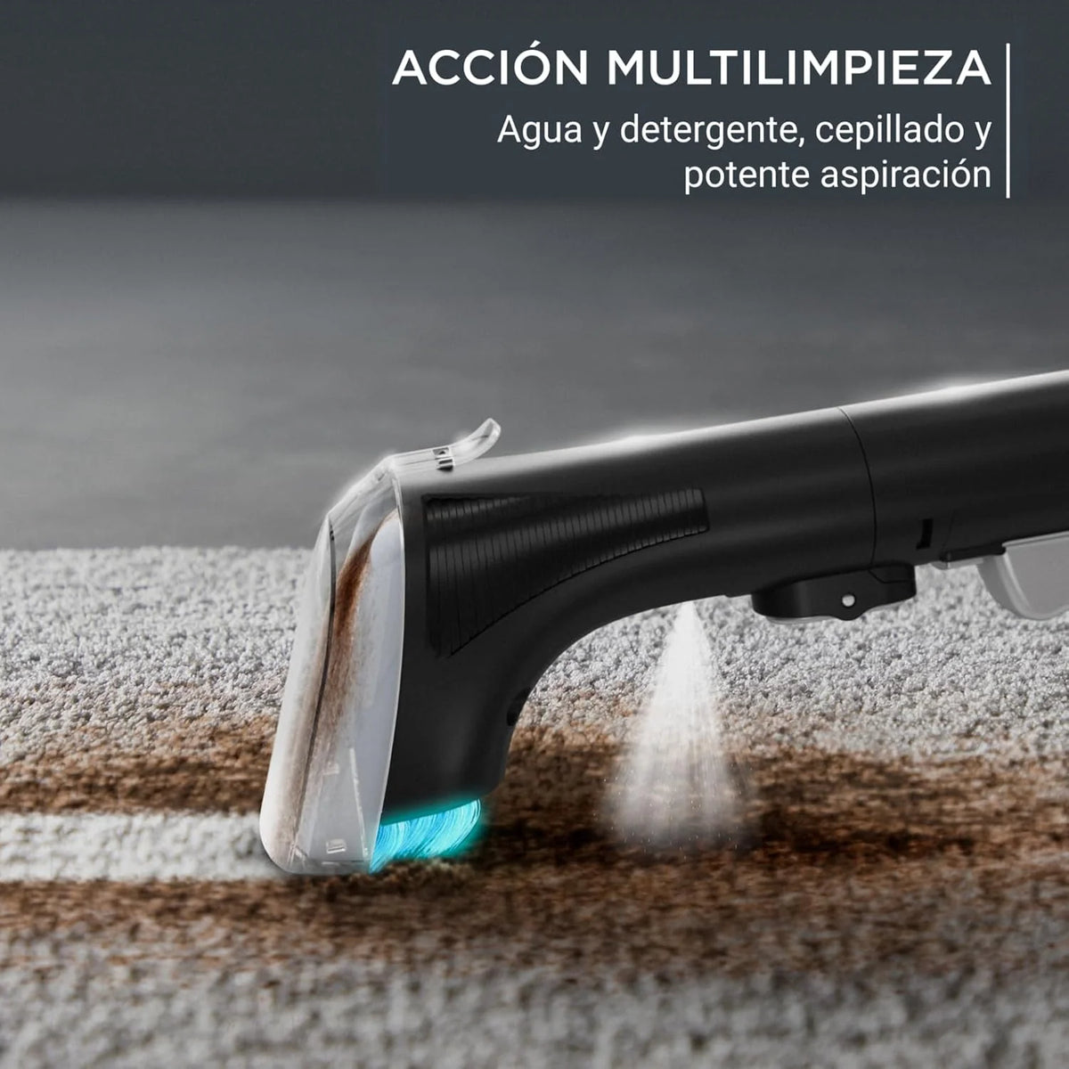 2026 Rowenta Clean It, Aspirador de tapicerías, Limpieza Rápida y Fácil, Apto para Suciedad de Mascotas, Alfombras, Interior del Coche, 750w, 6acc, IN5020F0