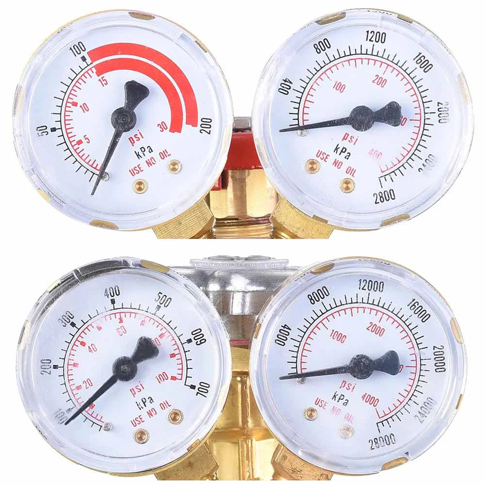 2026 NewYescom DOT Oxy Acetylene Torch Kit Gas Tank Brazing Welding Cutting Black Holder Gauge Portable Brass Nozzle Long Pipe Goggles Heavy Duty Oxygen Welder Tool Set