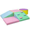 2026 NewSoft Climbing Set,Foam Climbing Blocks for Toddlers, Climbing, Crawling Play Set,5PCS
