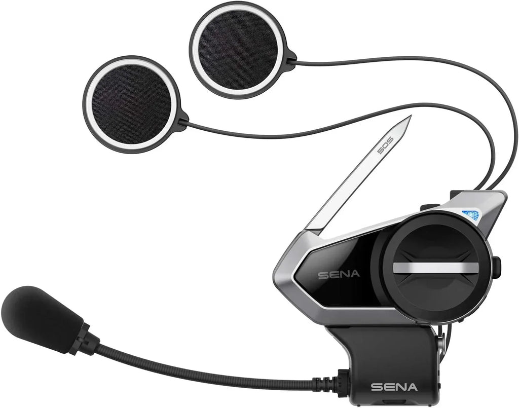 2026 NewSena 50S-01 Motorcycle Mesh Intercom Bluetooth Headset Communication System (Discontinued)