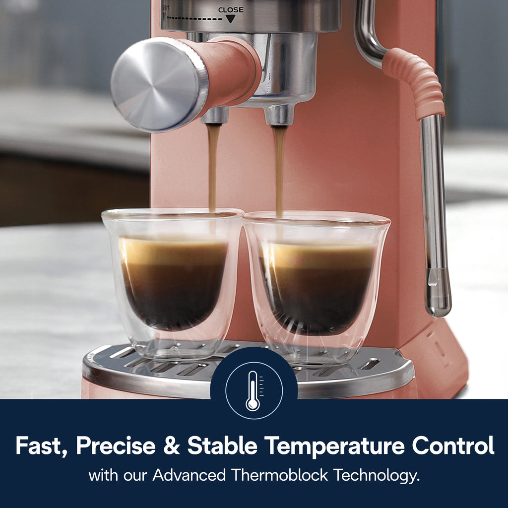 2026 NewDe’Longhi Dedica Duo Espresso Machine, Compact Size with Built in Frother for Latte Art, Brew Espresso, Cold Brew, Lattes & More, Stainless Steel