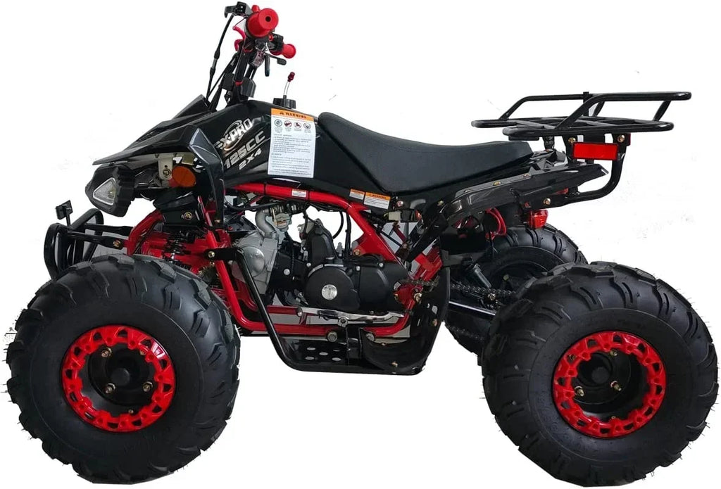 2026 NewX-Pro Brand New 125cc Gas ATV, Automatic Transmission w/Reverse Remote Control Big 19"/18" Tires