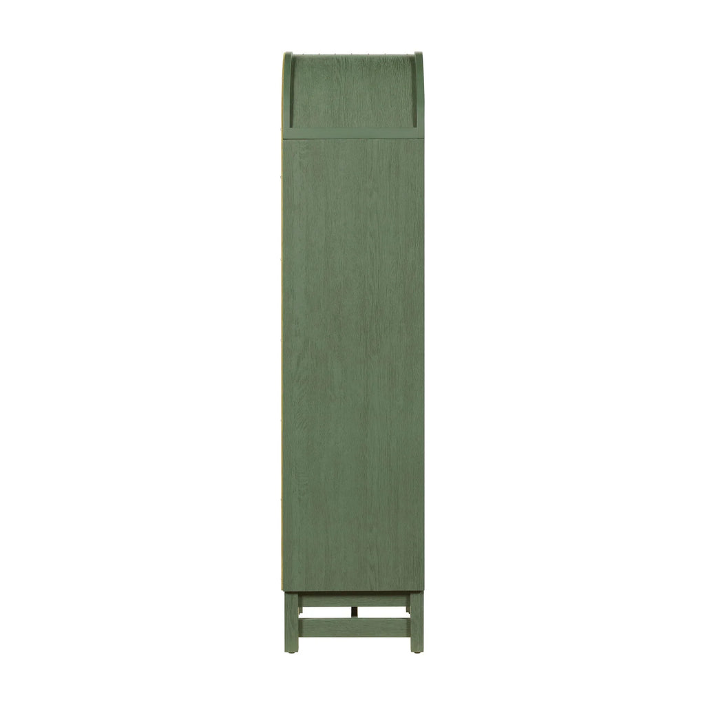 2026 NewBetter Homes & Gardens Juliet Narrow Arch Bookcase, Rich Black and Light Honey