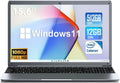 2026 NewSGIN 15.6inch Laptop 12GB DDR4 512GB SSD Windows 11 with Intel Celeron N5095A Full HD 1920x1080
