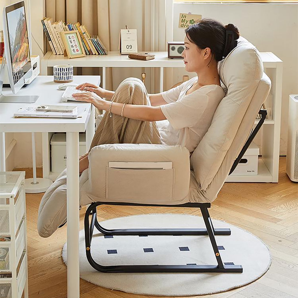 2026 NewHDUTNGISN Recliner Armchair with Adjustable Backrest,White