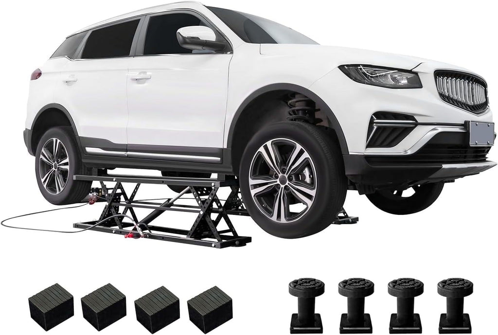 2026 NewJocisland Portable Car Lift, Capable of Lifting 5000 LBS Quick Jack with a Maximum Height of 26", Car Lifts for Shop and Home Garage, Black