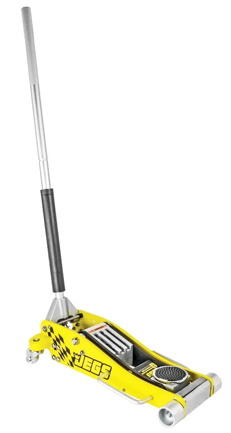 2026 NewJEGS 80077 Professional Low-Profile Aluminum Floor Jack 3-Ton Low-Profile: 3 1/2