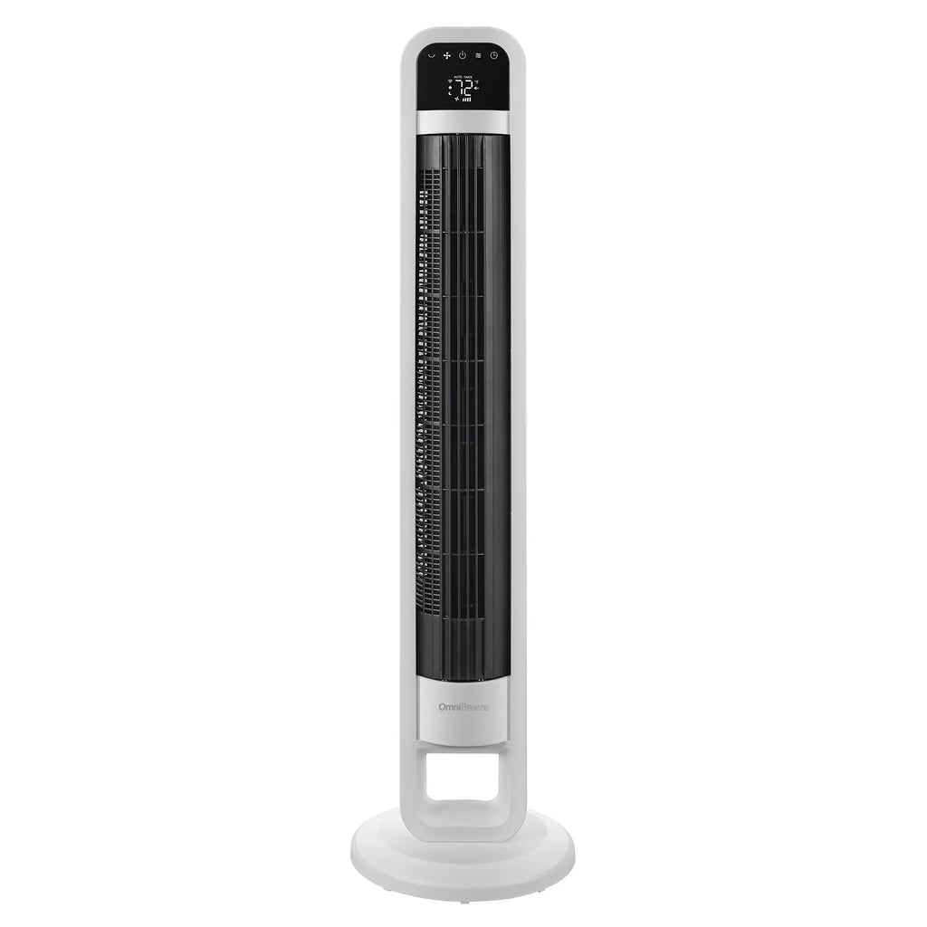 2026 NewOmniBreeze Tower Fan with Internal Oscillation and Wi-Fi