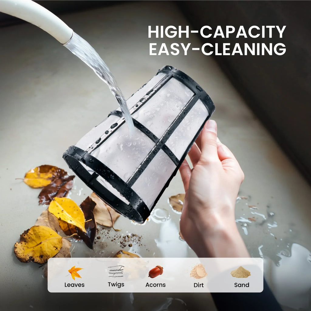 2026 NewCordless Pool Vacuum Cleaner, Handheld Pool Vacuum with 80-Minute Runtime for Above & In-Ground Pools, Spas and Hot Tubs, Strong Suction Power, Fast Charging