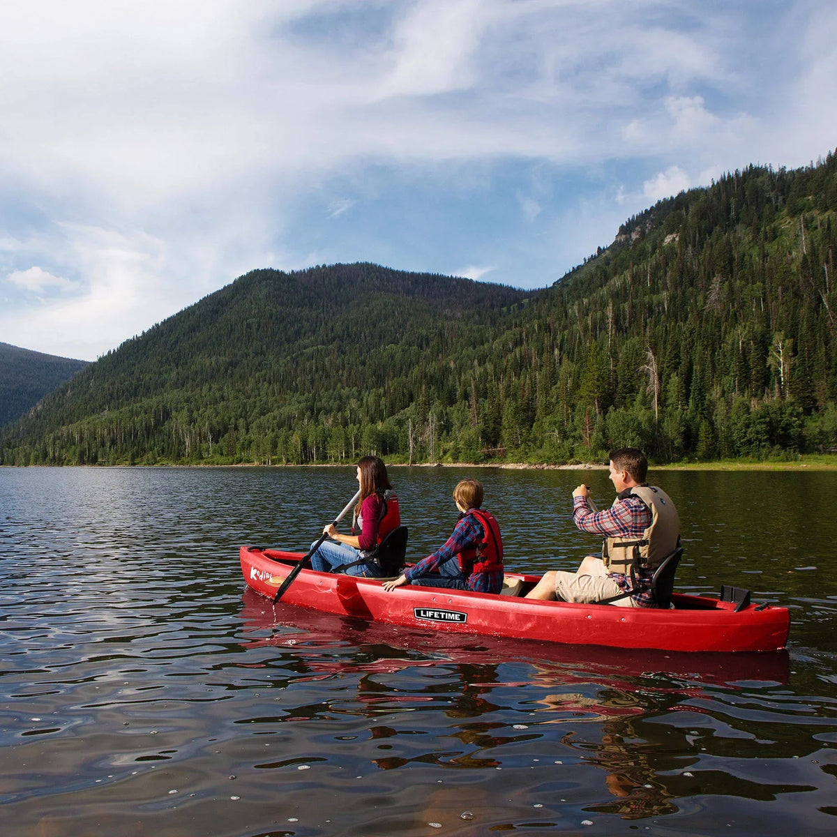 2026 NewLifetime Kodiak 13 ft Canoe, Red (90658)